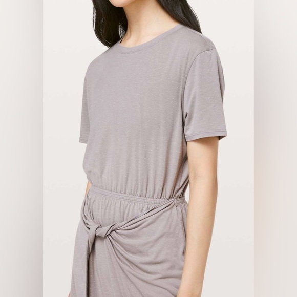 Lululemon Unwind Your Mind Short Sleeve Dress - Picture 2 of 4
